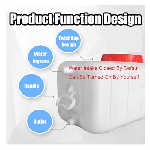 La mejor comparación de Contenedor de agua cuadrado los preferidos por los clientes. 24 Imagen adicional