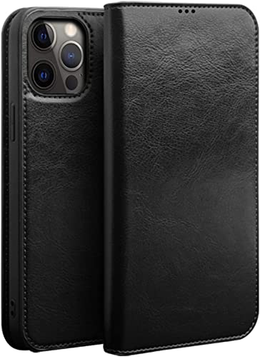 Étui cuir iPhone 12 Pro Max haut de gamme KANUZ à protection complète