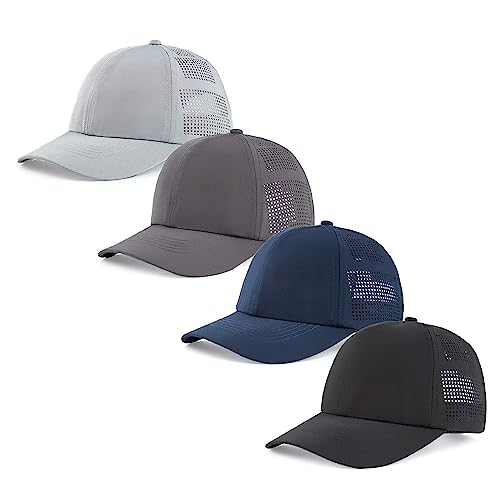 Image of HH HOFNEN Women Quick Drying Baseball Cap Sun Hat Unstructured Golf Hat