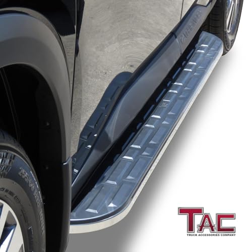 Estribos TAC Cobra para Pathfinder 2022-2024, aluminio negro, 2 piezas miniatura 2