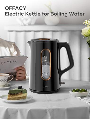 Fast Boiling OFFACY Electric Kettle: Double Wall Design - Image 4