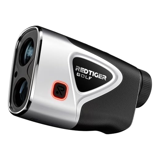 REDTIGER Range Finder Golf, 1200 Yards Golf Rangefinder with Slope, Light-Adaptive Display, 7X Magnification, Flag Lock Vibration, Rechargeable Laser Range Finder with Magnet