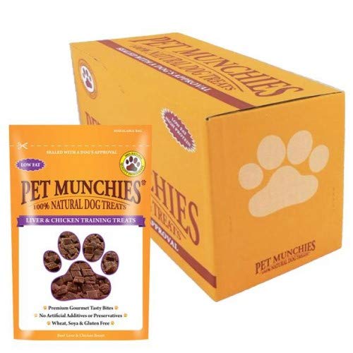 Pet Munchies Chicken Dog Training Treats 50g (Pack of 8)