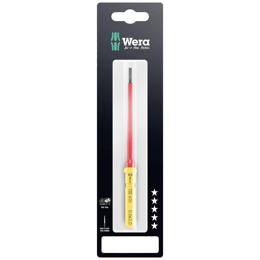 Wera Multicolours Kk Vde 60 I 0,5 X 3,0 X 157 Mm Tie Sb