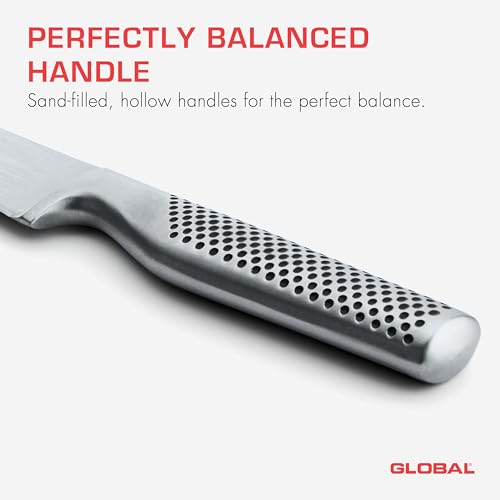 Couteau à découper Global GF-37 de 22 cm avec lame forgée - 6