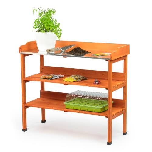 KCT 3 Tier Wooden Potting Bench