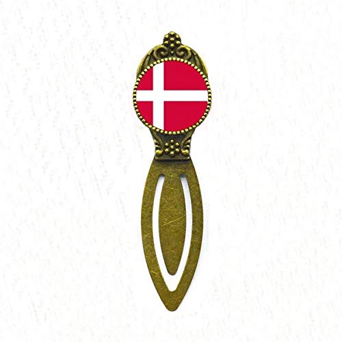 Marque-page Danemark Europe idéal pour vos romans et bureaux