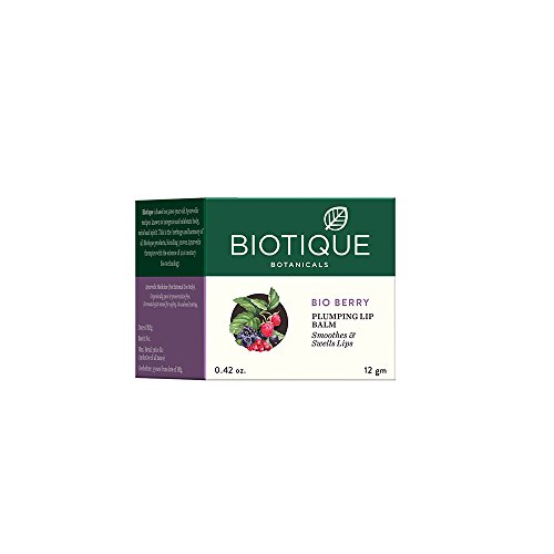 Image of Biotique Bio Papaya Revitalizing Tan Removal Scrub, 75G And Biotique Bio Berry Plumping Lip Balm Smoothes & Swells Lips, 12G