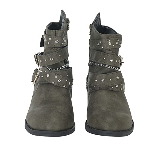 Bottes à talons anti-transpiration style rétro en livraison standard - 4