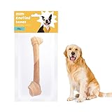 【HUESOS DE LARGA DURACIÓN】 - Los huesos de cuero crudo de 30 cm harán que su perro se divierta más masticando. ¡Estos huesos anudados durarán mucho tiempo! Recomendado para perros medianos y grandes.