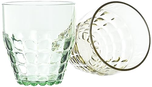 Guzzini Verres Bas Tiffany Assorted 562527 raffinés au design italien