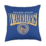 NBA - Golden State Warriors Arched Crest Throw Pillow