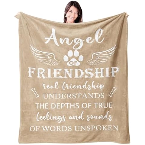Mosslink Dog Memorial Gifts for Loss of Dog, Loss of Dog Sympathy Gift, Pet Memorial Gifts for Dogs, Dog Bereavement/Remembrance Gift Ideas, Dog Mom/Lovers/Lover/Owner Gifts for Women Blanket 60"x50" Cover