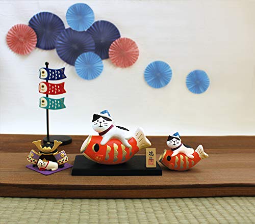 コンコンブル　鯉のぼり Amazon.co.jp: デコレ(Decole) 置物 鯉のぼりクリップ&スタンド φ6×H16