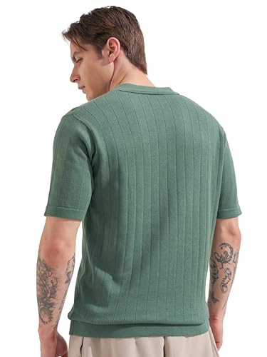 Image of Highlander Men's Polo Tshirt | Flat Knit | Regular Fit | Polo T-Shirt for Man