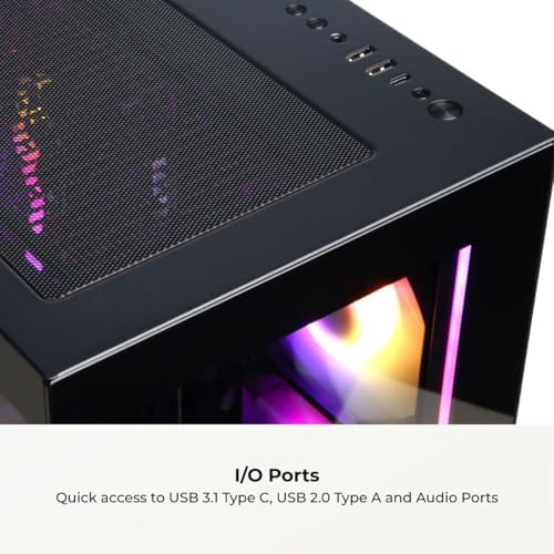 CyberPowerPC Gaming PC, AMD Ryzen 7 8700F, GeForce RTX 5060 Ti 8GB - 4