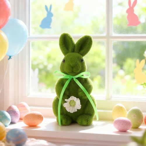 Conejo de Pascua para regalo de inauguración de casa y adorno de apartamento 4