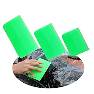 Green PPF Squeegee, Large Size Squeegee is More conducive to The Installation of car Paint Protection Film, Vinyl Wrapping Tool kit and Glass Cleaning