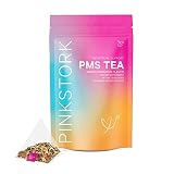 Pink Stork PMS Tea: Organic Warm Cinnamon Tea, Bloating Relief for Women, Natural Period Relief from