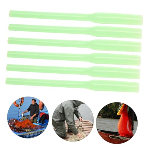 Totority 50pcs Glow Fishing Wire Sleeves para pesca nocturna miniatura 3