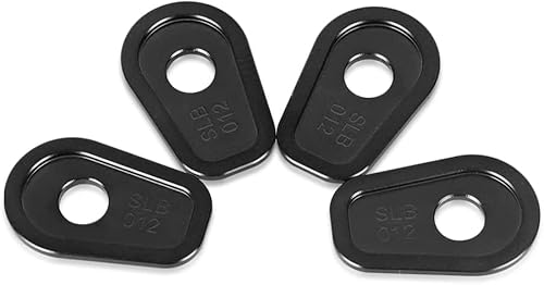 Miniatura 6 de 4 unids negro motocicleta adaptador de señal de giro espaciadores para Z900 Z650 Z400 Z800 Vulcan 650 S Ninja400 ZX6R V.ersys650, Libre (Free)