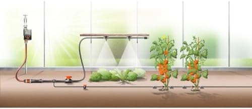 Gardena Micro-Drip-System zawór zamykający, 4,6 mm (3/16 cala): Do regulowania lub zamykania poszczególnych odcinków rur, płynna regulacja, zawartość: 2 szt. (13217-20)
