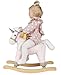 Rock My Baby Rocking Horse, Pink Unicorn/Pony Animal Rocker with Realistic Sound Plush Stuffed Rocking Horses for Toddlers 18M+, CPC Certified