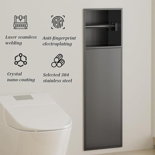 Solution Sto peu encombrante pour petite douche : étagère inox à 2 niveaux - 4