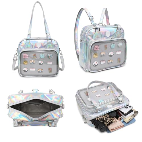 CHERRY SAUCE Ita Bag Multi-Purpose Backpack Crossbody Bag Messenger Shoulder Bags for Anime Display4