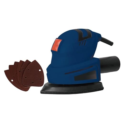 5. ToolTronix Heavy Duty 110w Detail Palm Corner Mouse Hand Sander