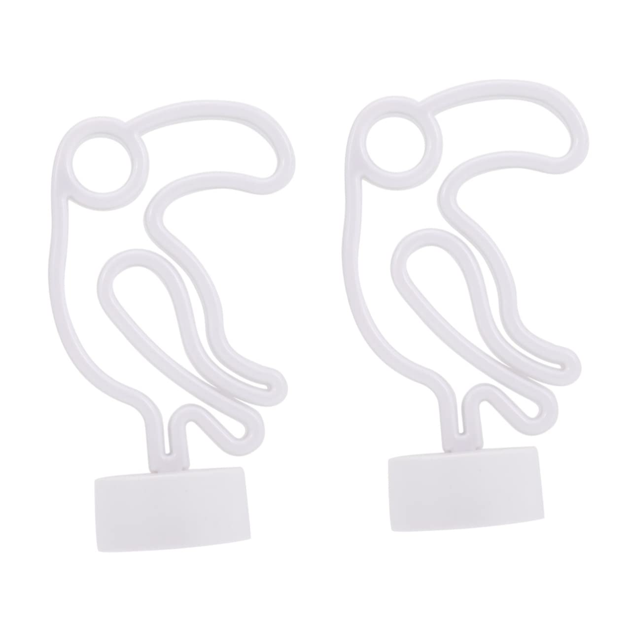 Lámparas de mesa con forma de pájaro carpintero luminosas decorativas para mesitas de noche