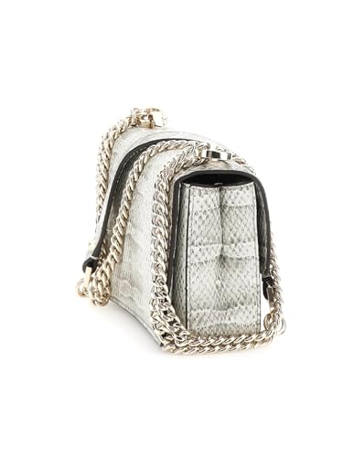Image of Guess Women's Silver Textured Sling Bag| Ladies Purse Handbags | Gift For Ladies