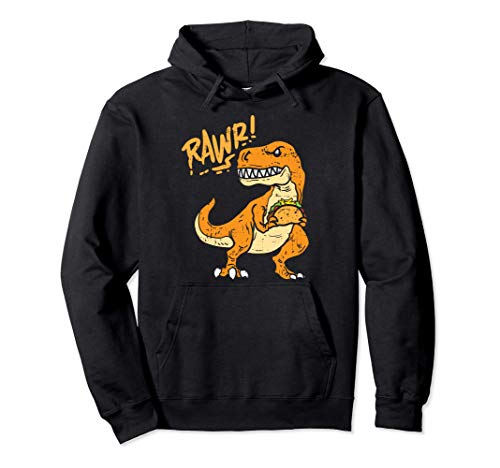 Rawr Trex Dinosaur Tacos Cinco De Mayo Mexican Boys Kids Sudadera con Capucha