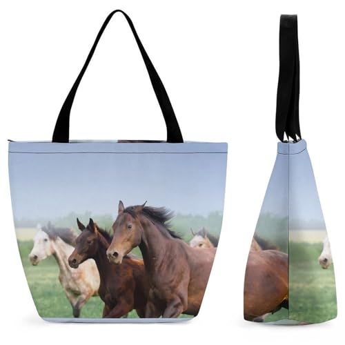 Sac à main cheval pour femme fini le manque de place en shopping et voyage