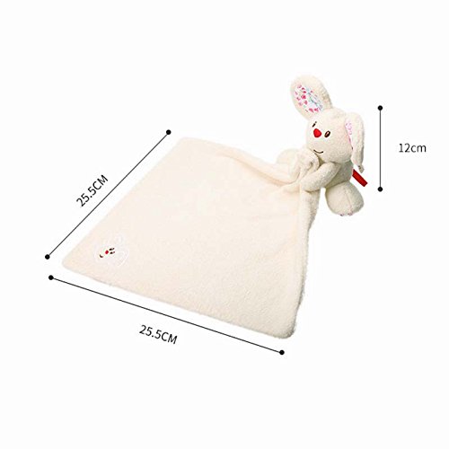 Hase Schnuffeltuch Mit Köpfchen – Kuscheltuch Aus Musselin-Baumwolle, 45x52 Cm, Perfekt Für Neugeborene Als Geburtsgeschenk