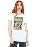 Disney Women's Jungle Book Retro Poster Boyfriend Fit T-Shirt XX-Large White