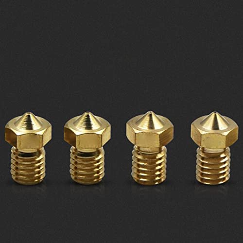 10pcs 0.25mm Ugello estrusore M6 Ugelli stampante