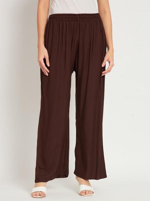Image of Soft Colors Women Regular Fit Pocket Palazzo