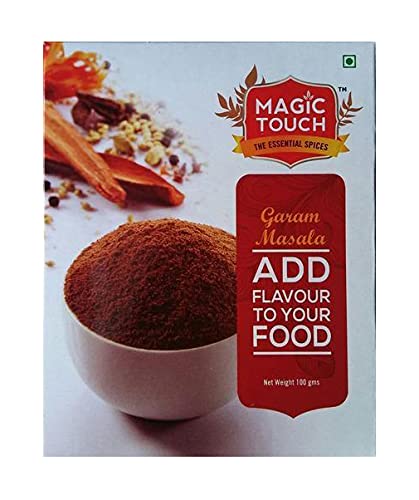 Magic Touch Hand Pounded Garam Masala - Authentic Garam Masala for Non vegetrian Recipes Masala (100 gm) (1)
