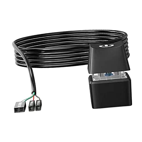 3 zestaw przełącznika zasilania komputera stacjonarnego mobilny przełącznik do sal konferencyjnych hoteli 5 m kabel