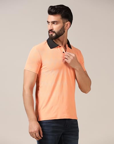 Image of TOPLOT Men's Regular Fit Polo T-Shirt