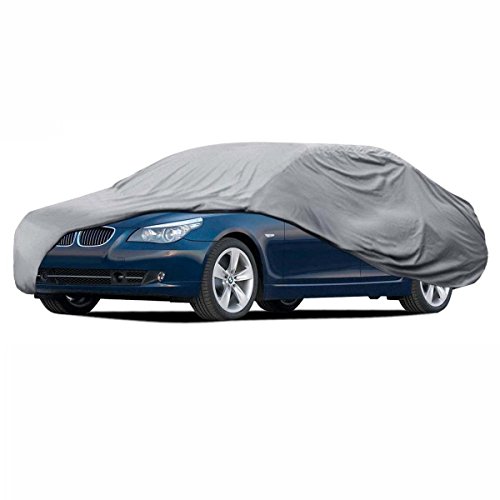 Car Cover for BMW 5 Series Waterproof Sun Dust Proof Breathable 4 Layers Outdoor