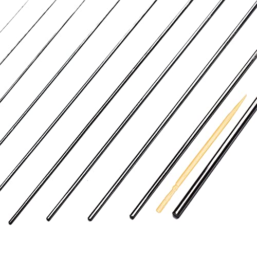 Bbypp 131Pcs 40Cm Lengh Straight Steeless Steel Spring Wire Assortment Kit, 13 Different Full Hard Steel Wire Diameter 0.2Mm 0.3Mm 0.4Mm 0.5Mm 0.6Mm 0.8Mm 1Mm 1.2Mm 1.4Mm 1.6Mm 1.8Mm 2Mm 3Mm #TOP2