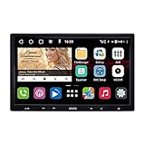 [Single-DIN/8-Zoll-Floating-IPS-Display] ATOTO S8 Standard S8G1A84SD, Armaturenbrett-Einbau-Videogeräte,USB-Tethering, Dual-Bluetooth, HD-Rückansicht mit LRV, Android Auto & CarPlay, SCVC und mehr