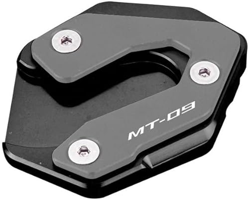 Miniatura 4 de Kickstand Extension Pad Motorcycle Kickstand for Yam&aha MT-09 MT 09 MT09 Tracer XSR900 XSR 900 Tracer900gt CNC Motorcycle Side Stand Enlarge