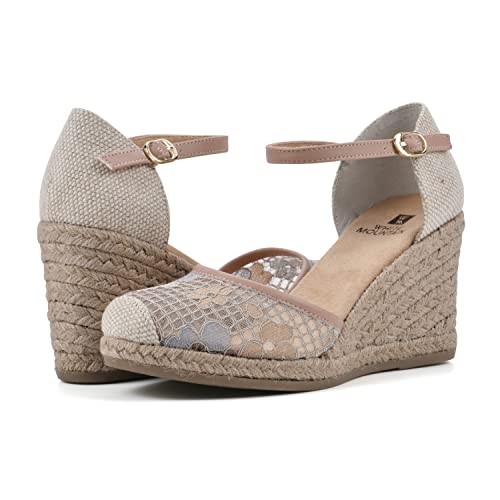 Image of WHITE MOUNTAIN Women's Mamba Espadrille Wedge Sandal