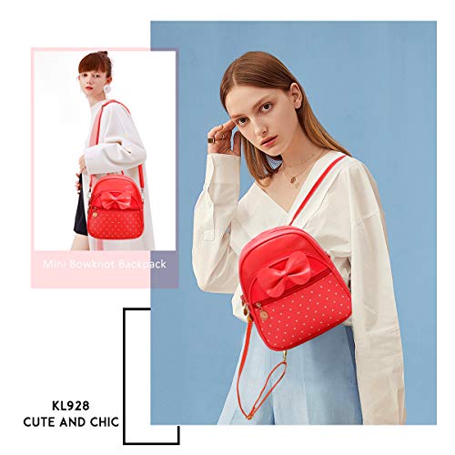 Image of KL928 Handbag For Women And Girls | Ladies Purse Faux Leather Satchel Bag | Woman Gifts | Wedding Gifts For Women | Women 3 Compartments Bag (rWine) (Red-01)