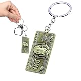 Llavero de dólar, colgante de llave de coche, soporte para de dólar, llavero de mochila, colgante de bolso, dije para mujeres y hombres, B, Refer to description