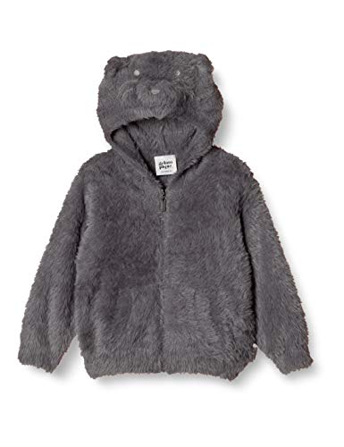 [ジェラート ピケ] 【Kids&Baby】[Halloween]ネコモコkidsパーカ PKNT204413 GRY 日本 XXS (日本サイズ100 相当)