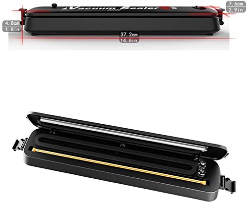 Vacuum Sealer Machine, Food Fresh Preservation Huishoudelijke automatische vacuümverdichtingsmachine kleine plastic… - Afbeelding 3